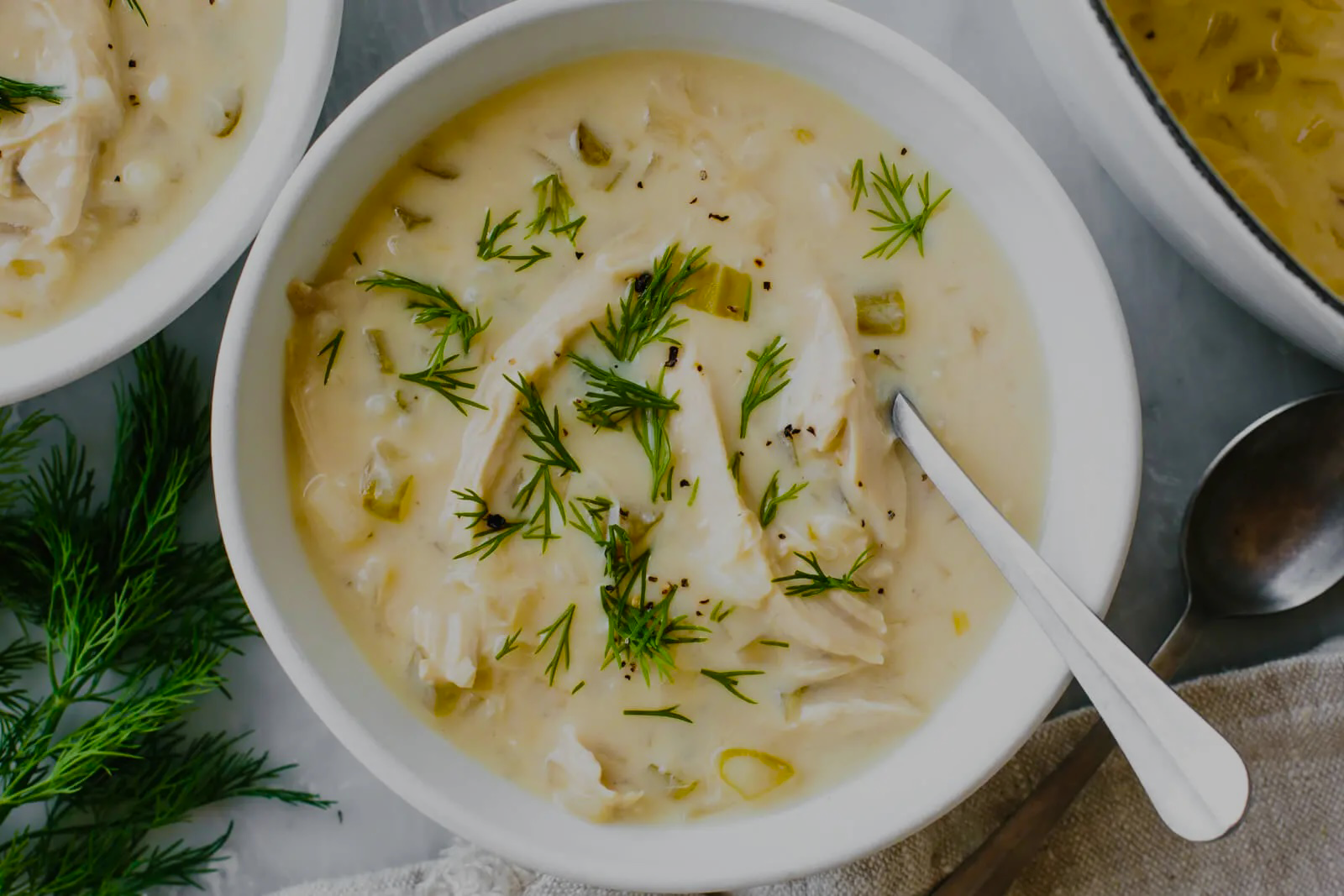 *Avgolemono Soup (Greek Lemon-Egg Chicken Soup) Recipe*