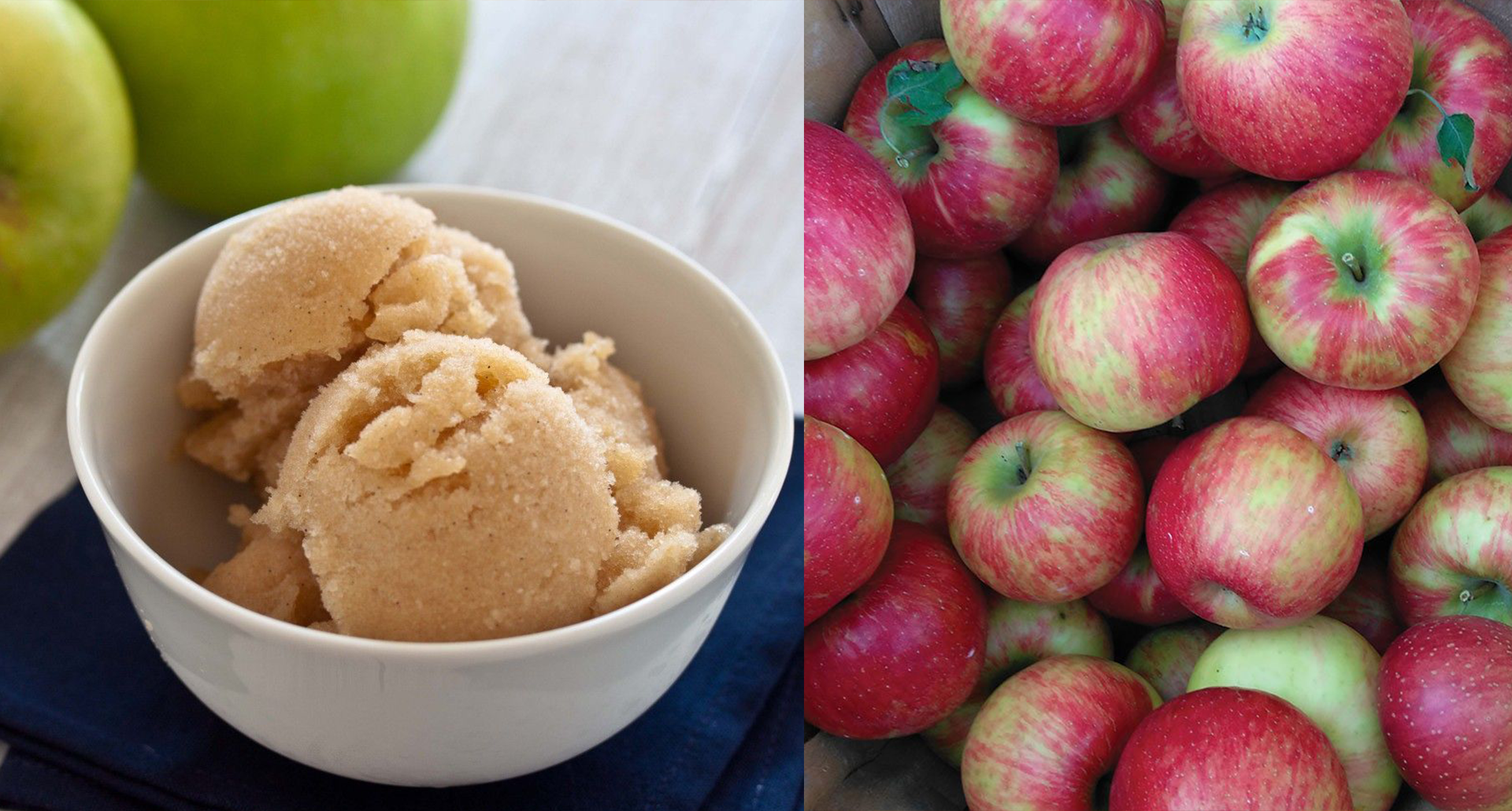 2 Ingredient Apple Sorbet