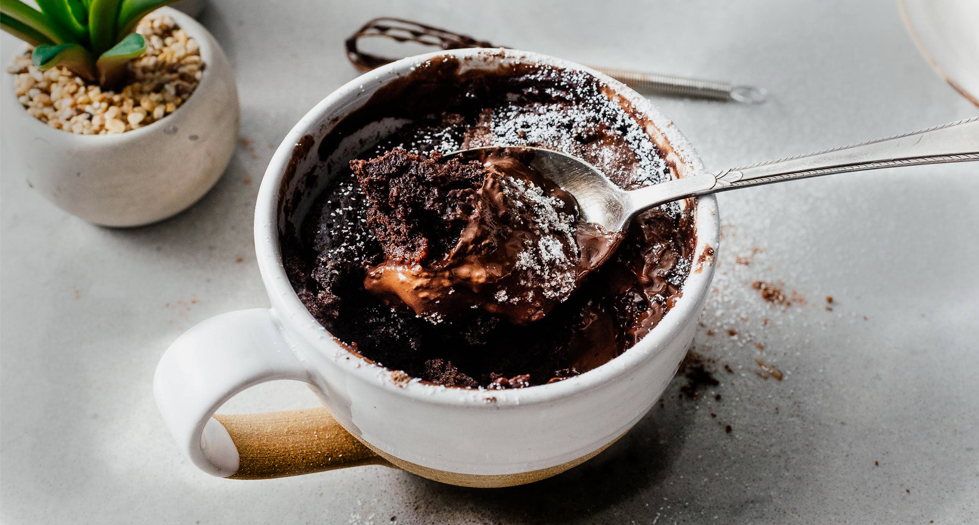 4 Step Chocolate Mug Cake