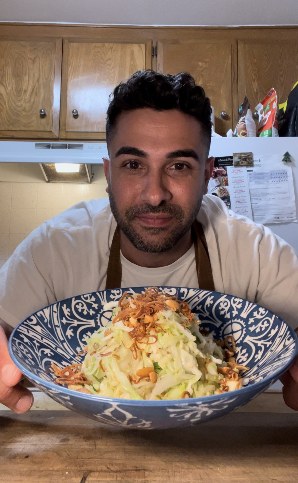 Crunchy Cabbage Salad with Toasted Seeds and Nuts