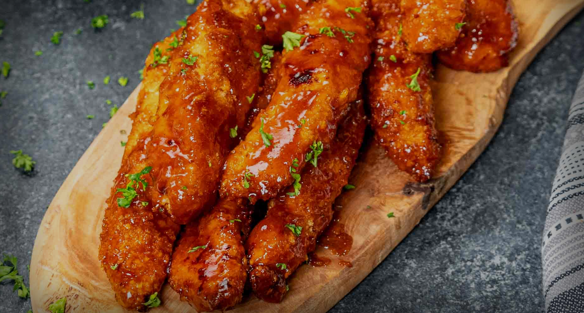Hot Honey BBQ Chicken Tenders