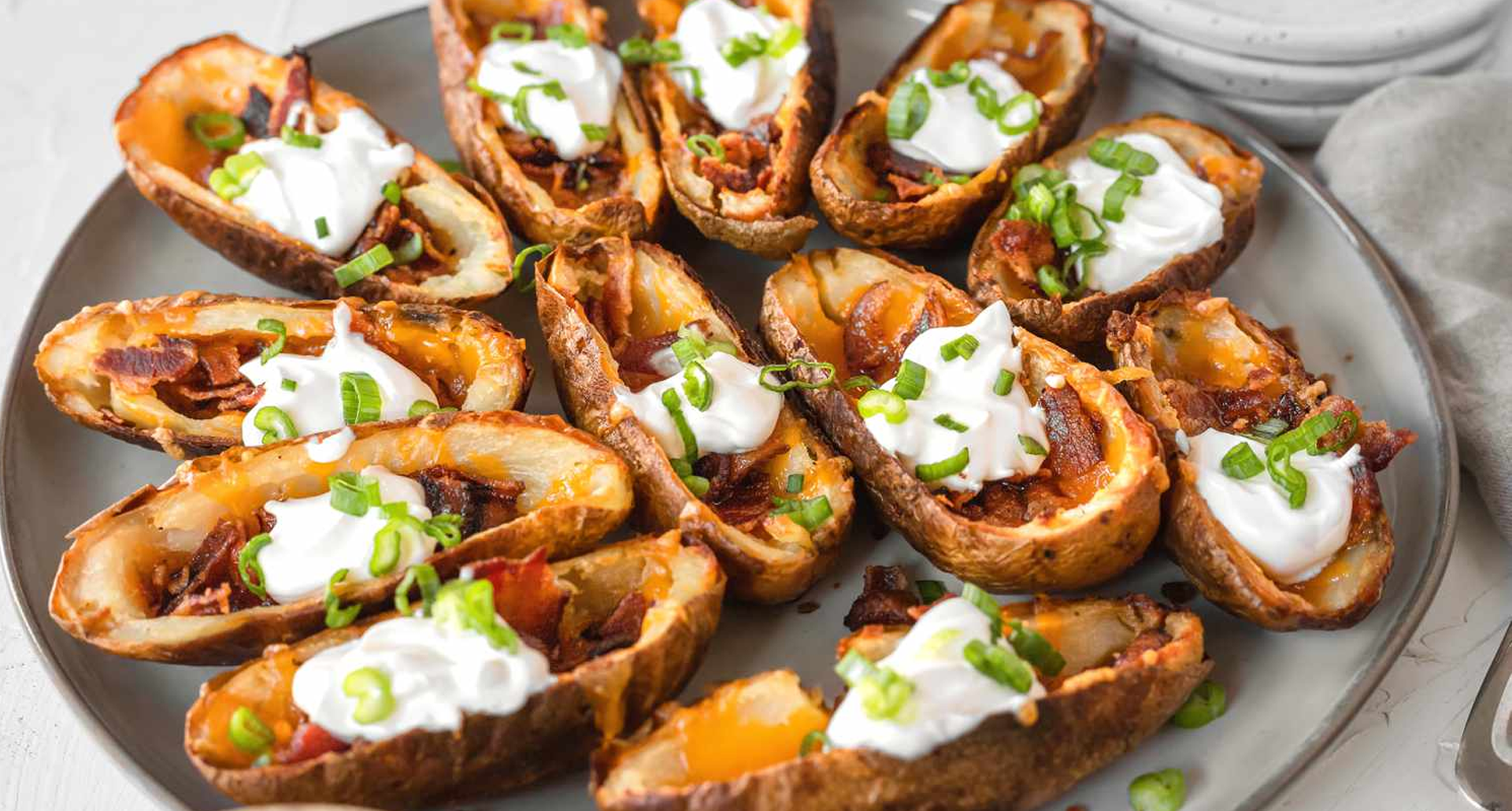 Crispy Air-Fried Potato Skins