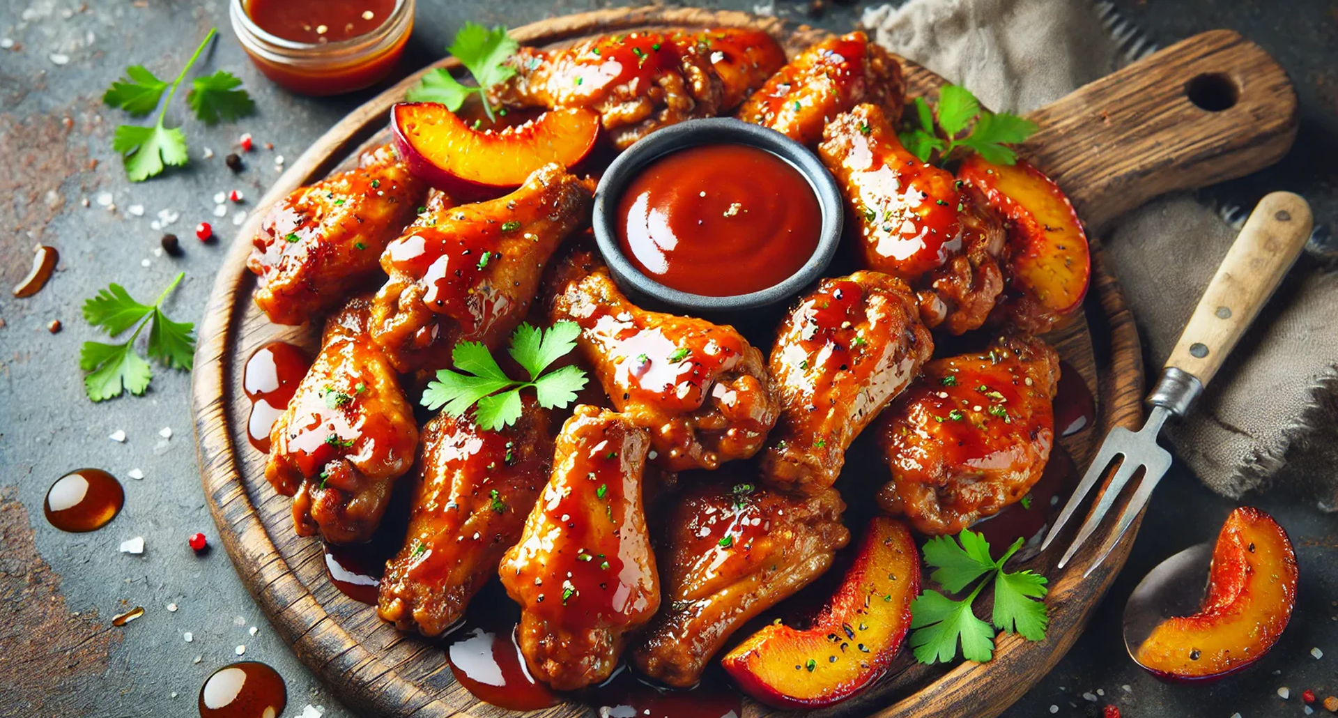 Hot BBQ Wings For Gameday 🏈