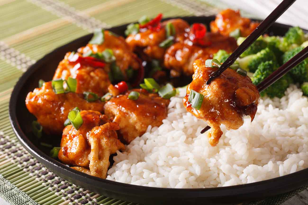 Healthy General Tso Chicken