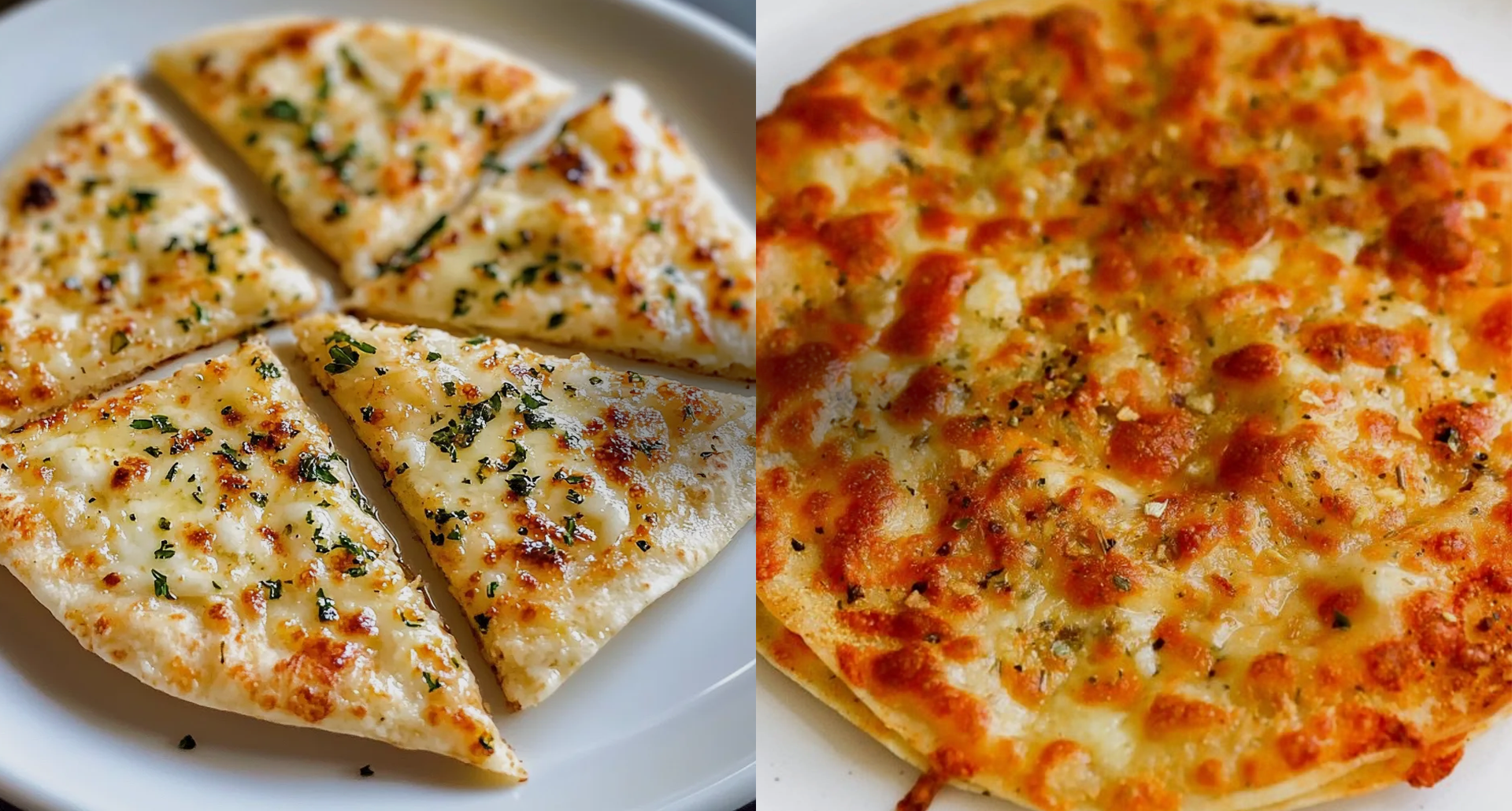 Air-Fryer Tortilla Garlic Bread