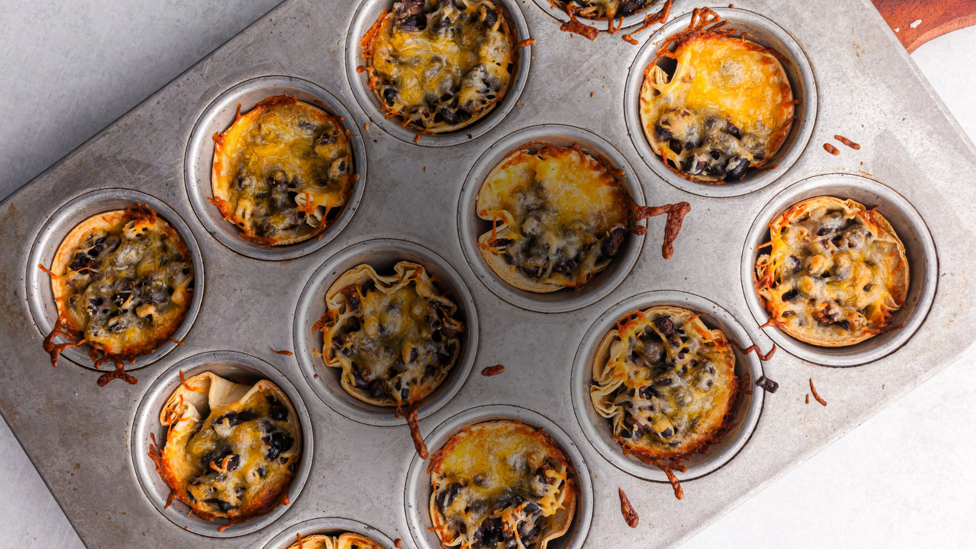 Taco Rice Muffins