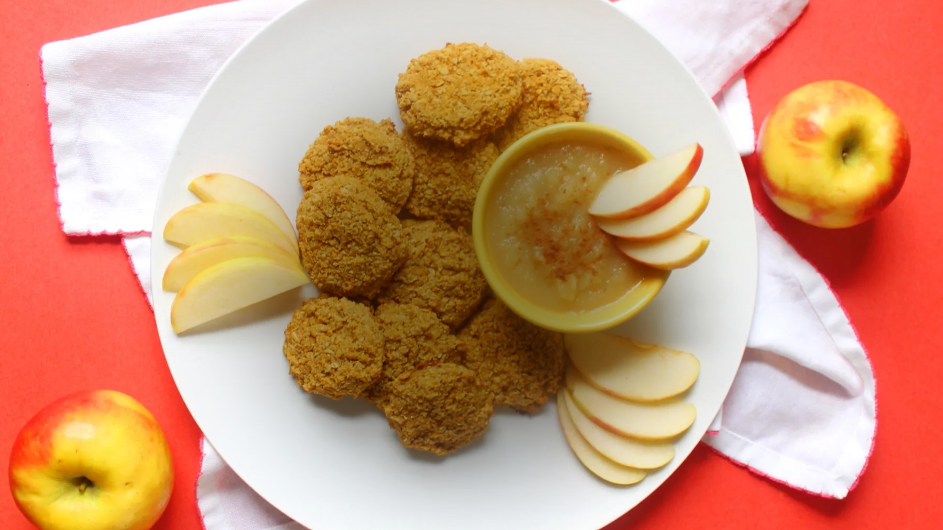 Cornflake-Crusted Apple Bites
