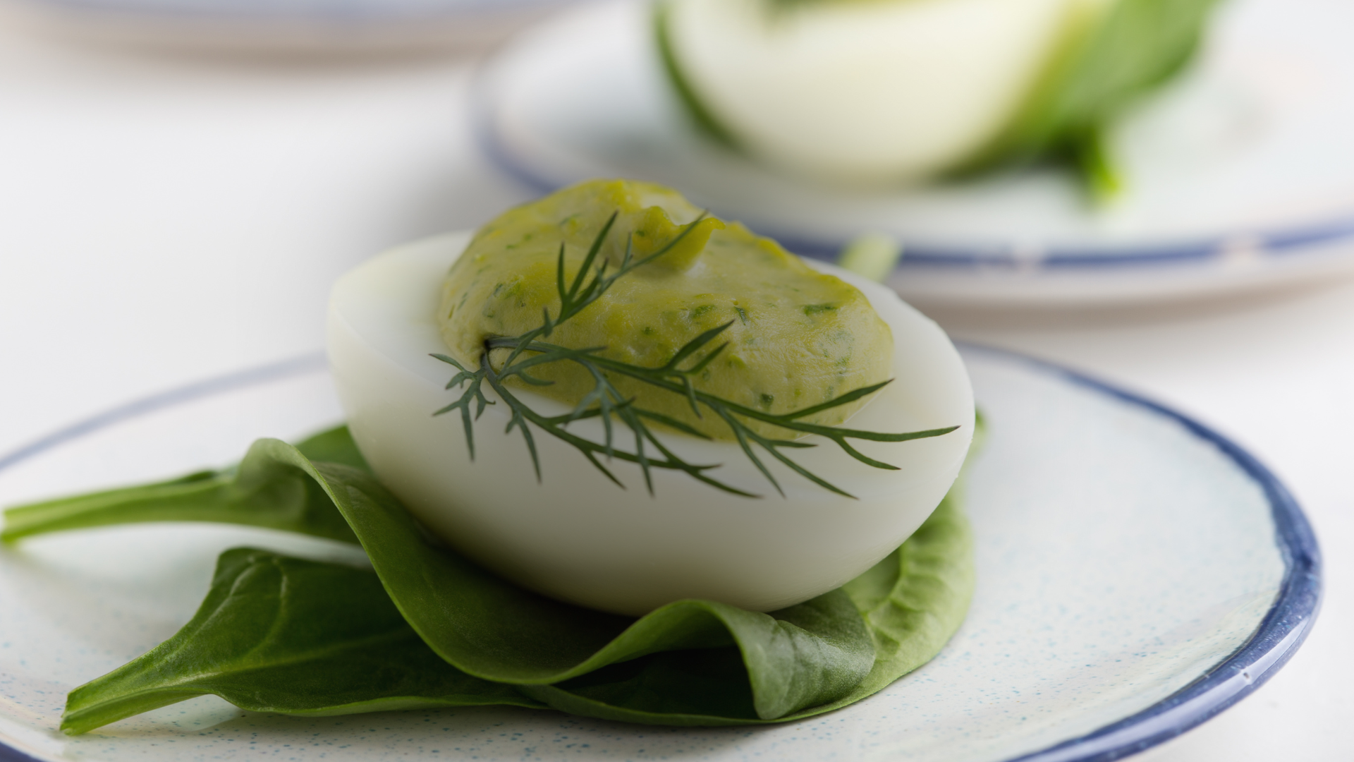 Avocado Deviled Eggs