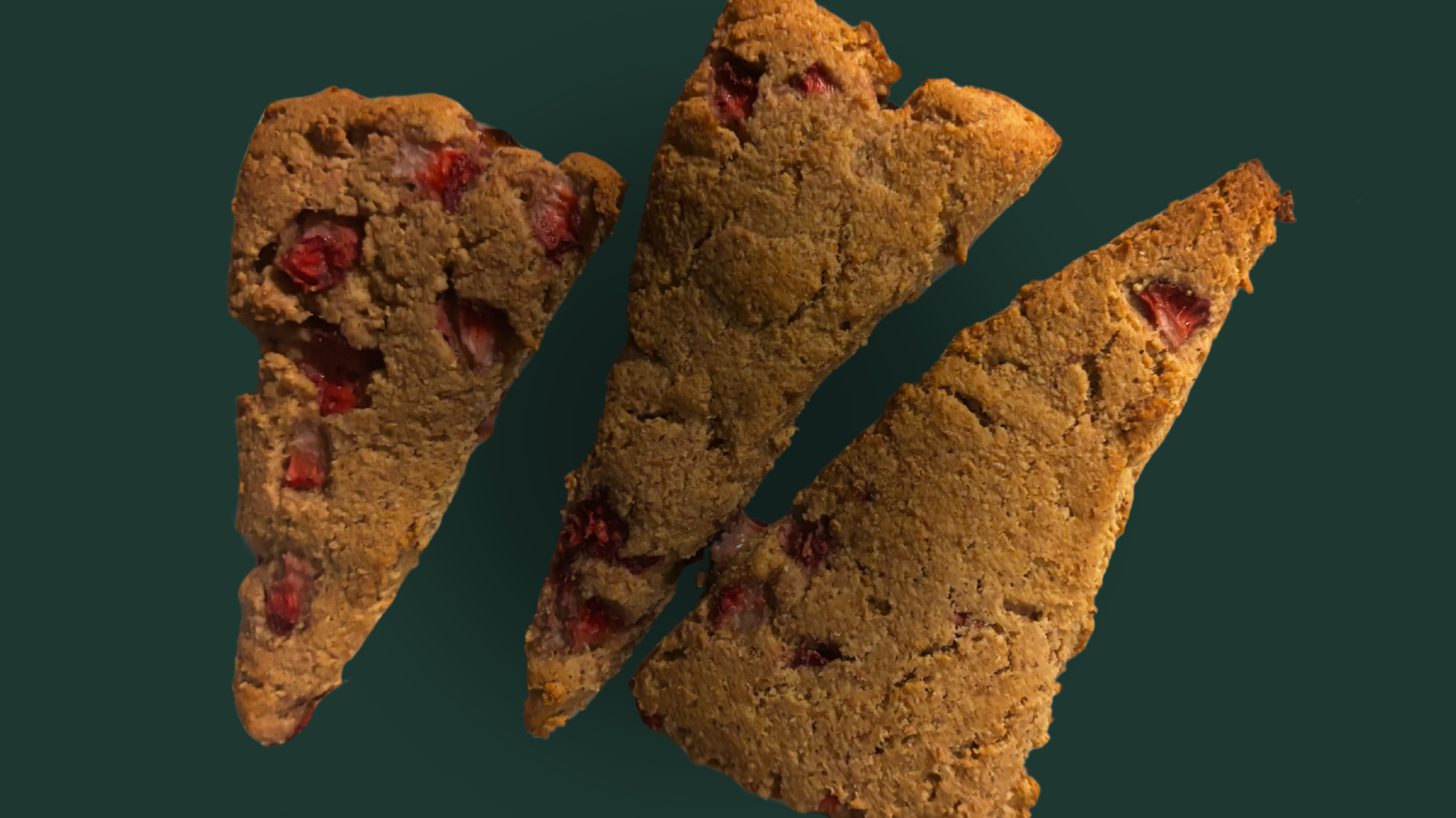 Strawberry Almond Butter Scones