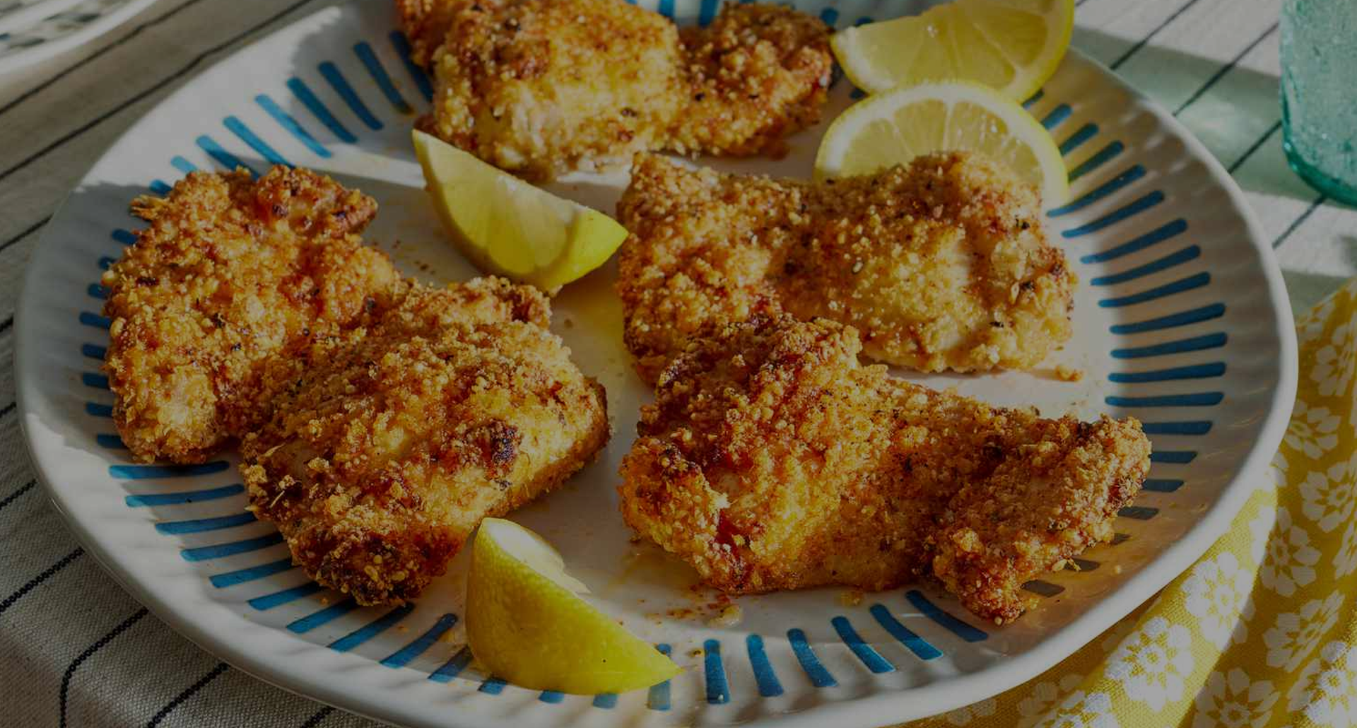 Garlic Parmesan Fried Chicken