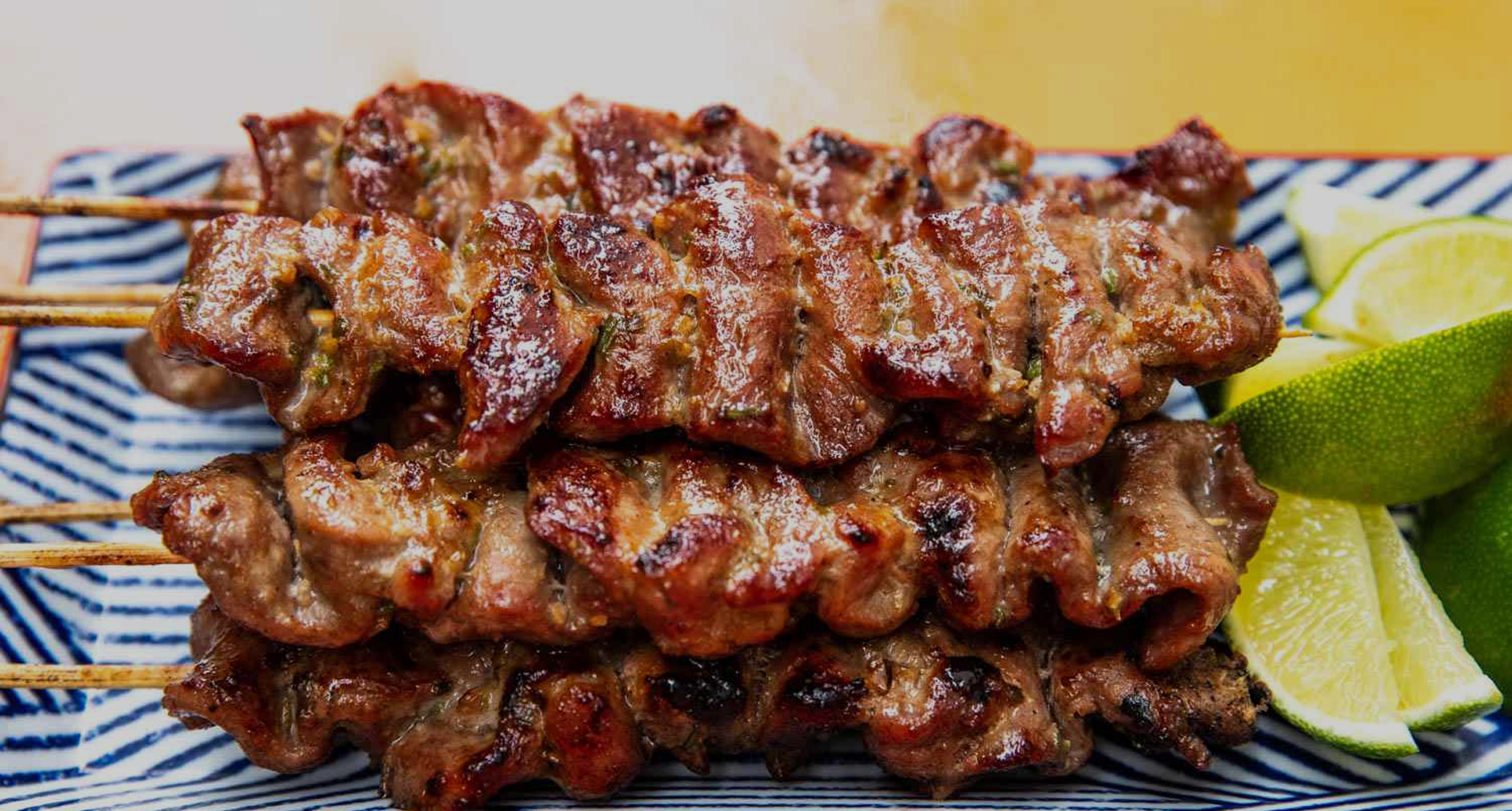 Juicy Beef & Pork Skewers