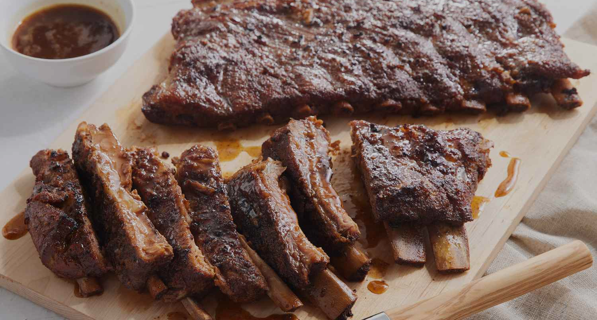 Fall-Off-The-Bone Baked Pork Ribs