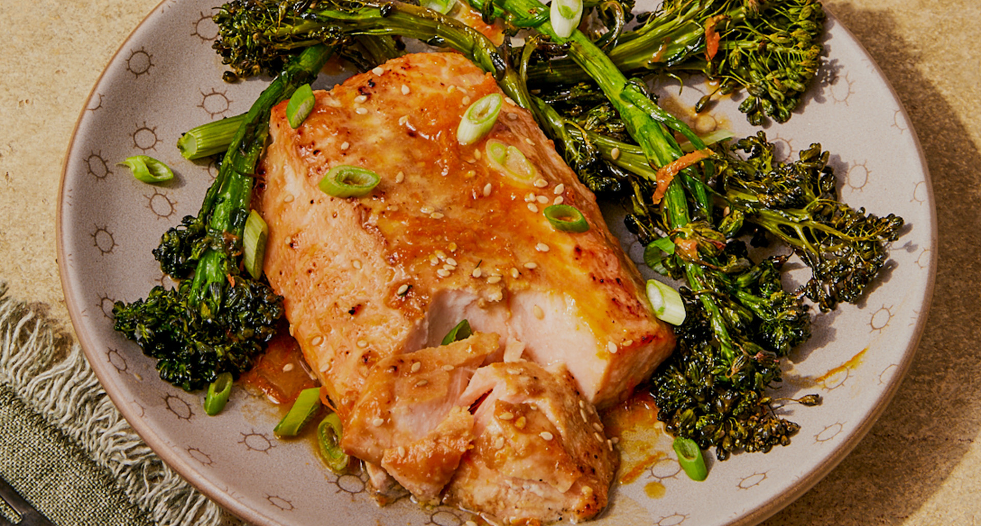 Hot Honey Jerk White Fish & Broccolini