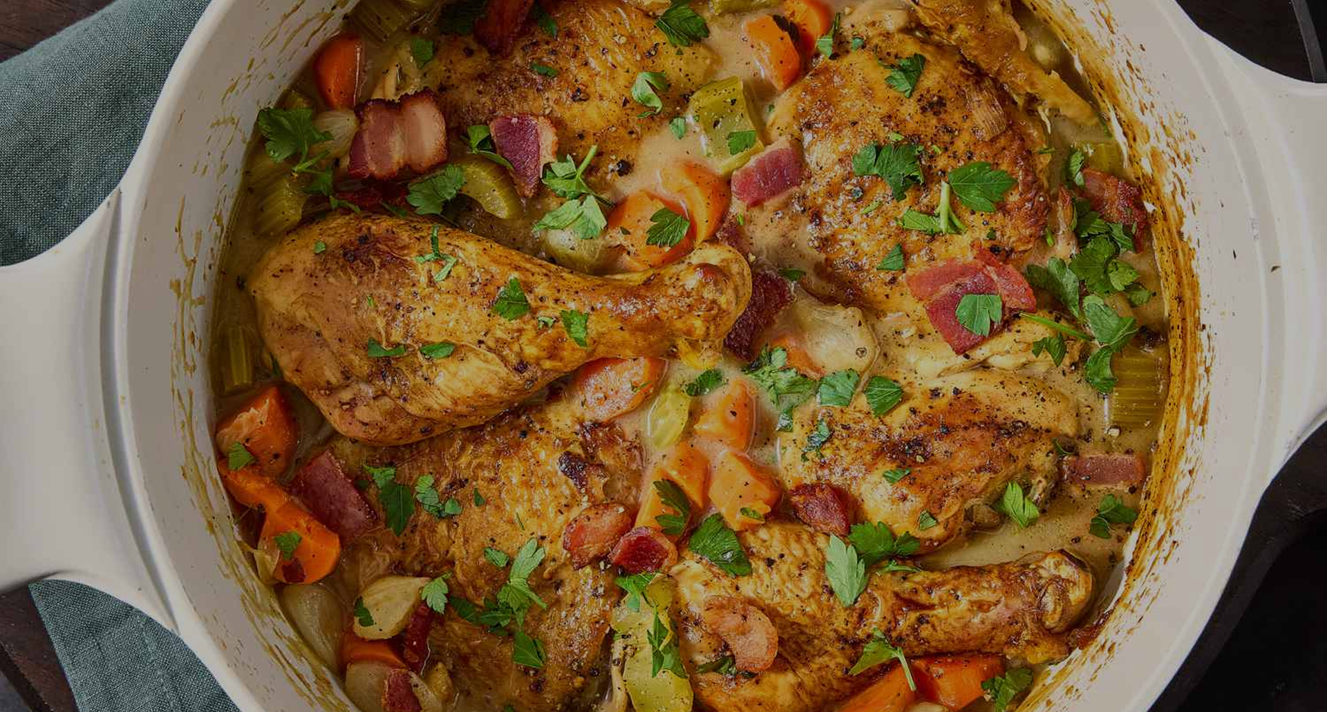 Coq au Vin Blanc
