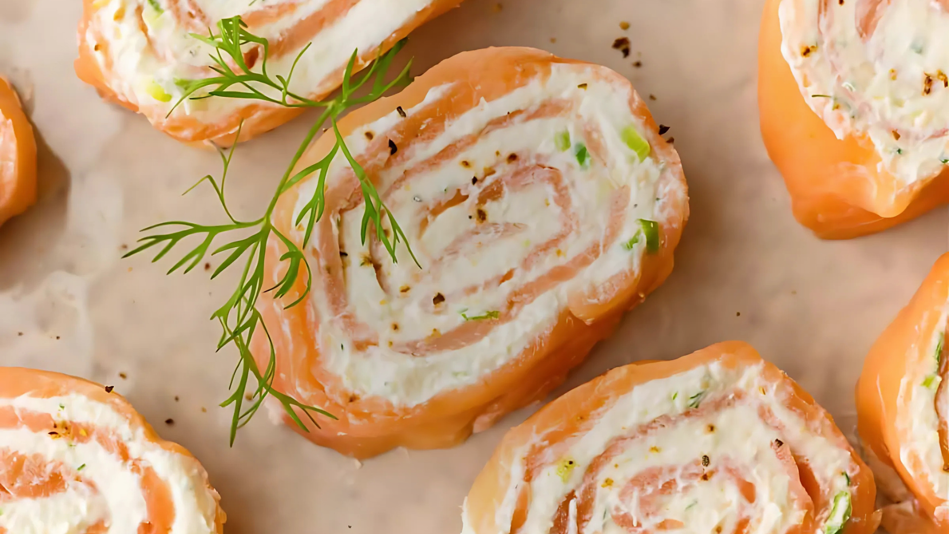 30-Minute Basked Salmon Pinwheels