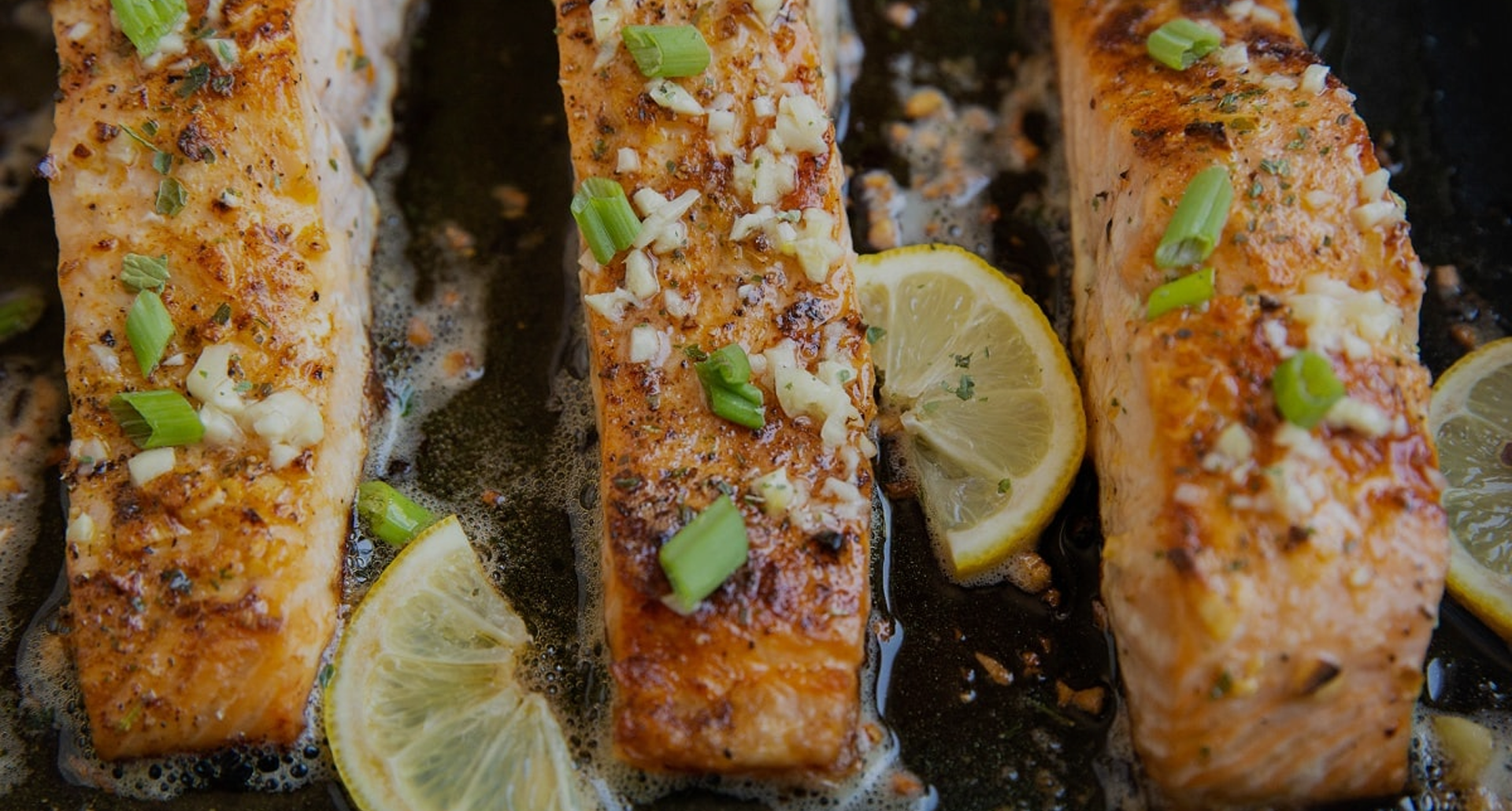 Garlic Butter Air-Fryer Salmon