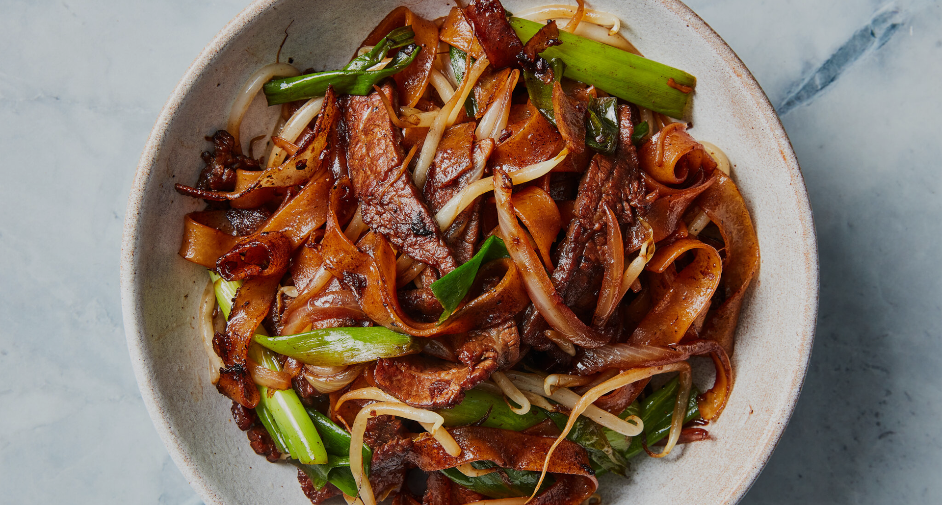 Beef Ho (Chow) – Stir Fried Noodles with Tender Steak