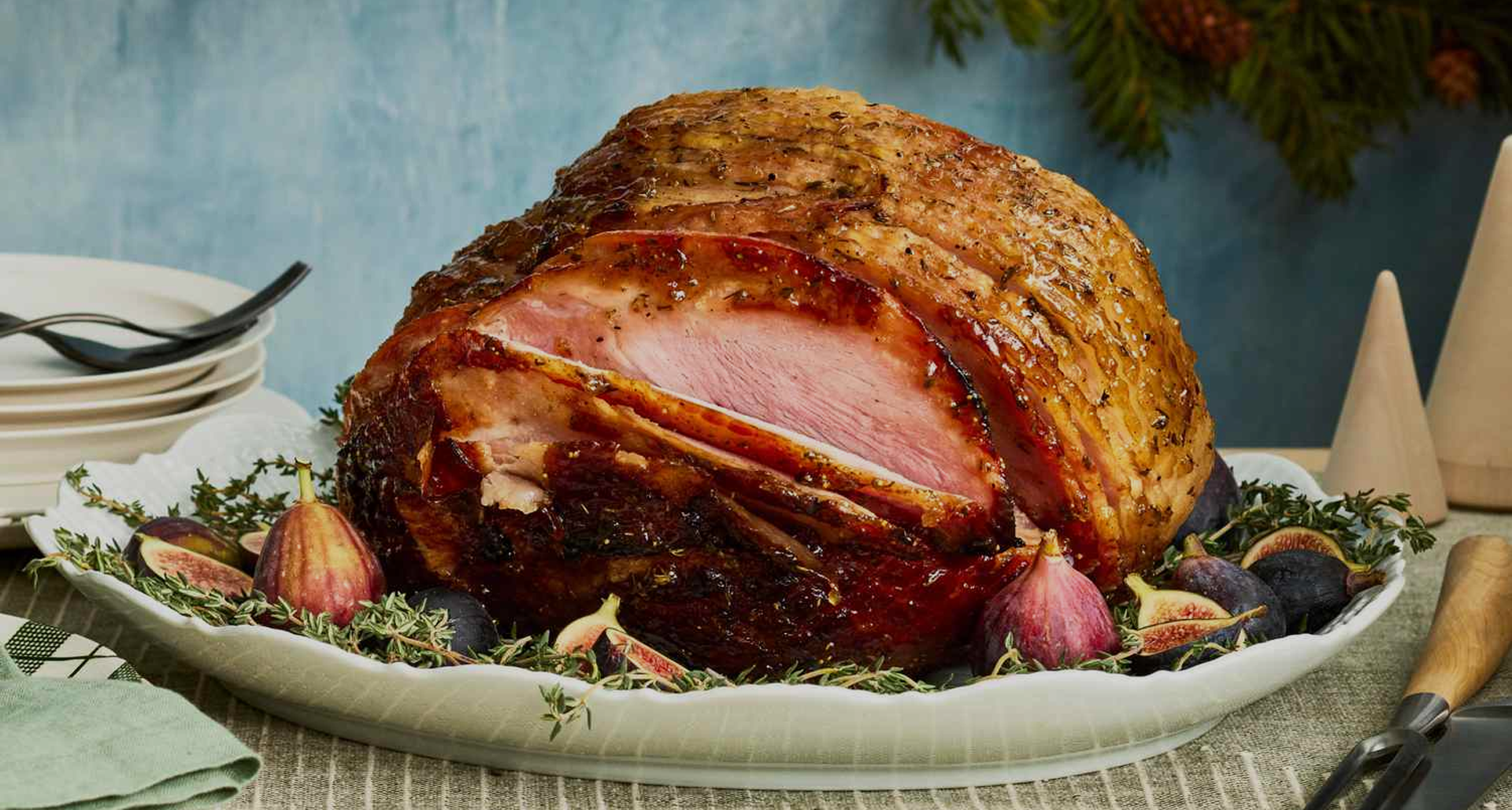 Honey Mustard Glazed Spiral Ham