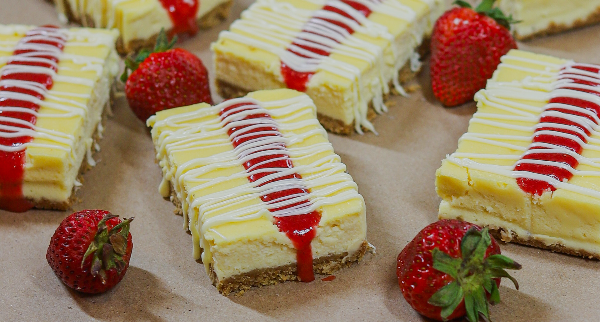 Strawberry Cheesecake Bars