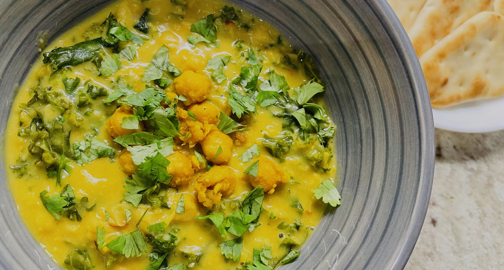 Chickpea & Kale Coconut Stew