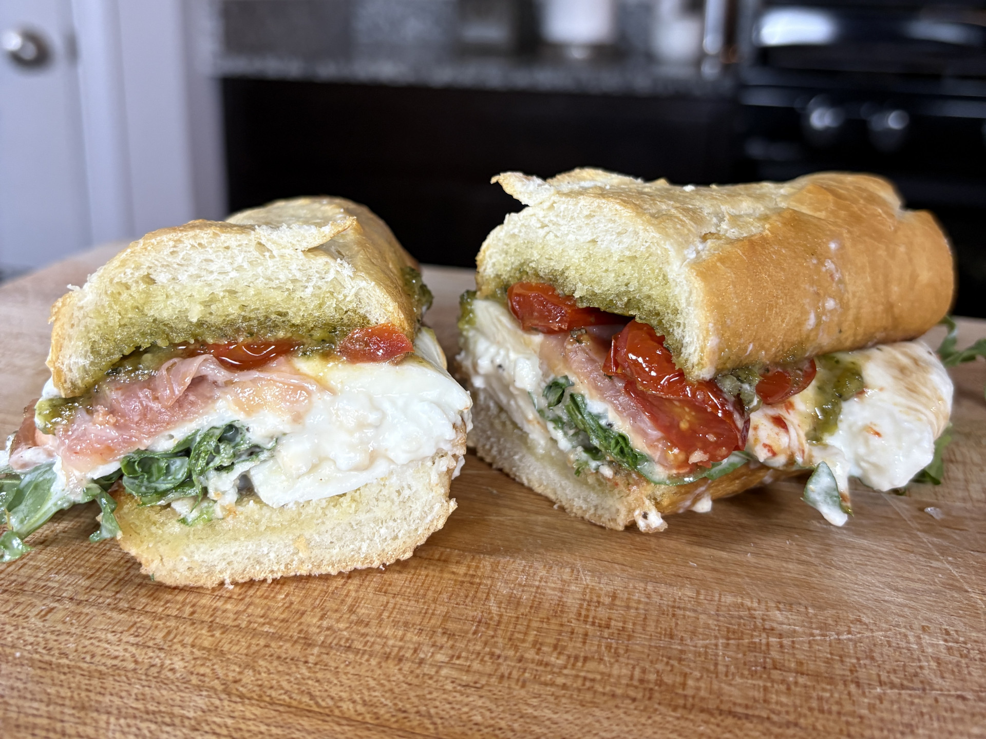 Burrata Caprese Sandwich