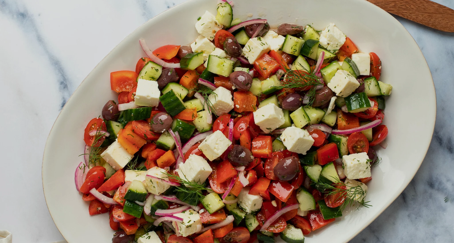 Mediterranean Greek Salad Recipe
