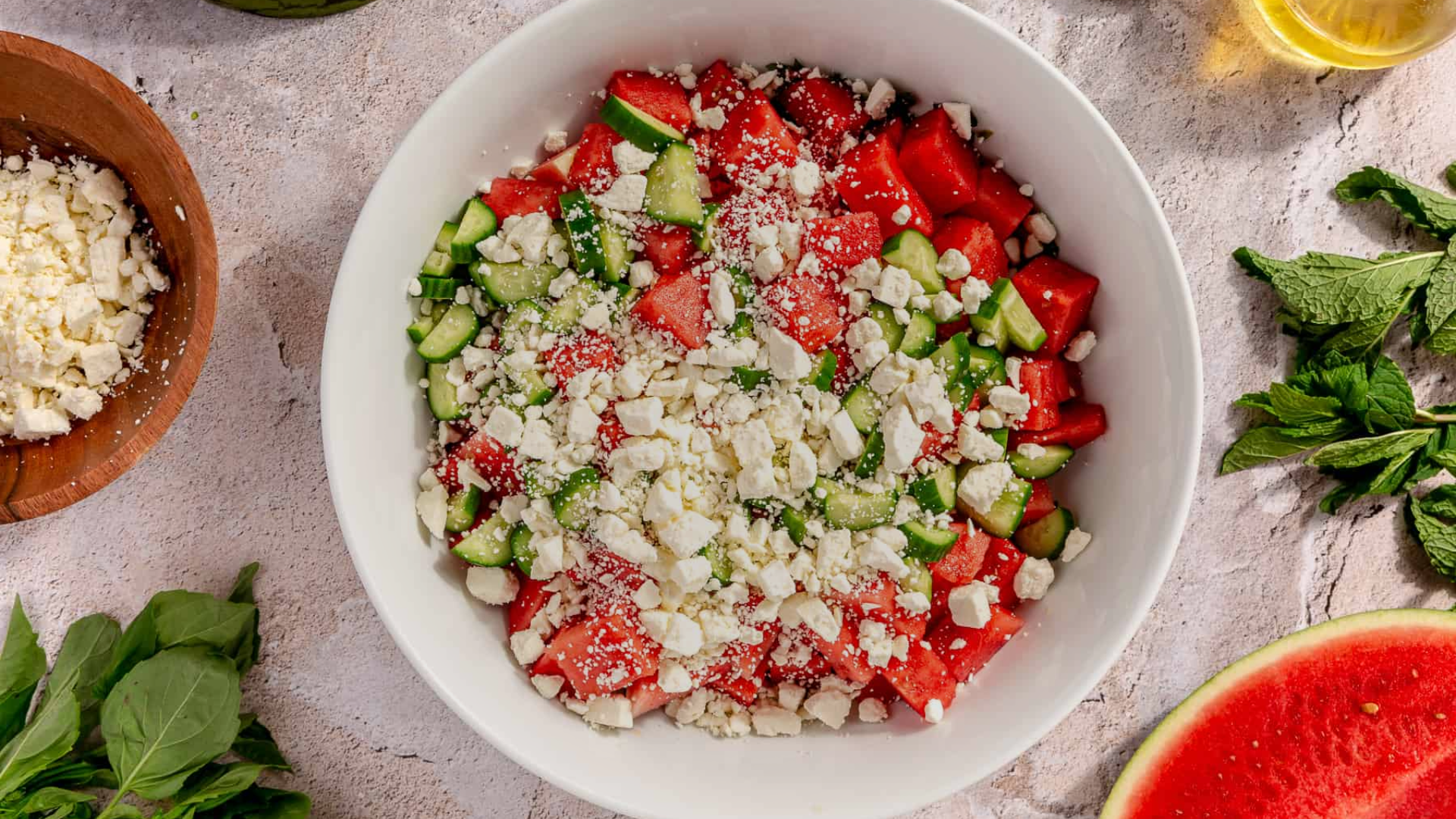 Watermelon Feta Salad