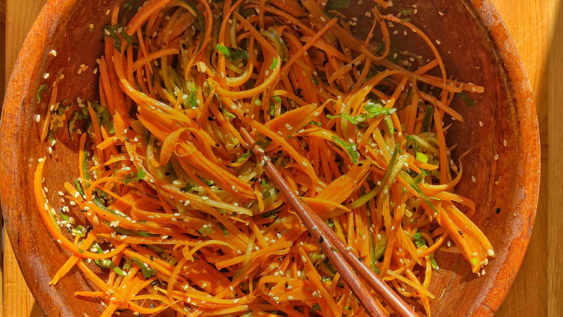 Hormone Balancing Cucumber Carrot Salad