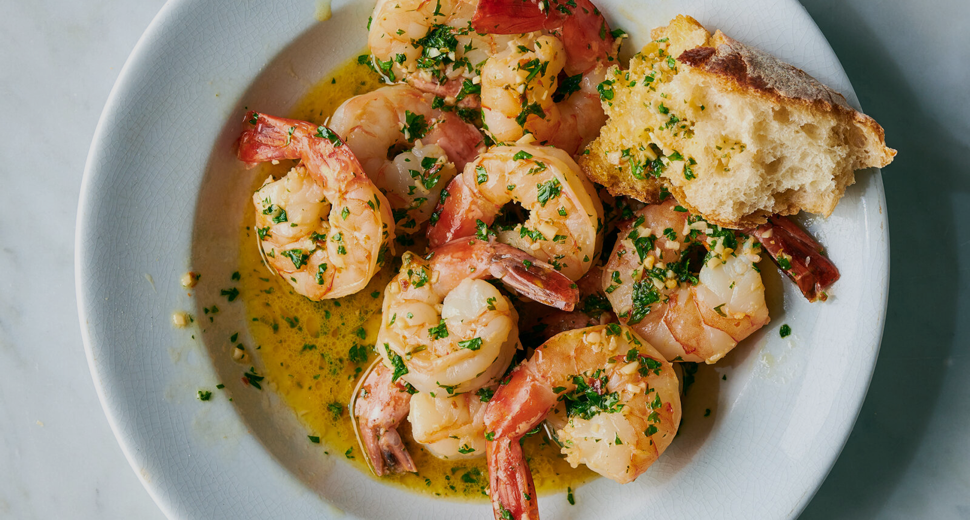 Lazy Shrimp Scampi