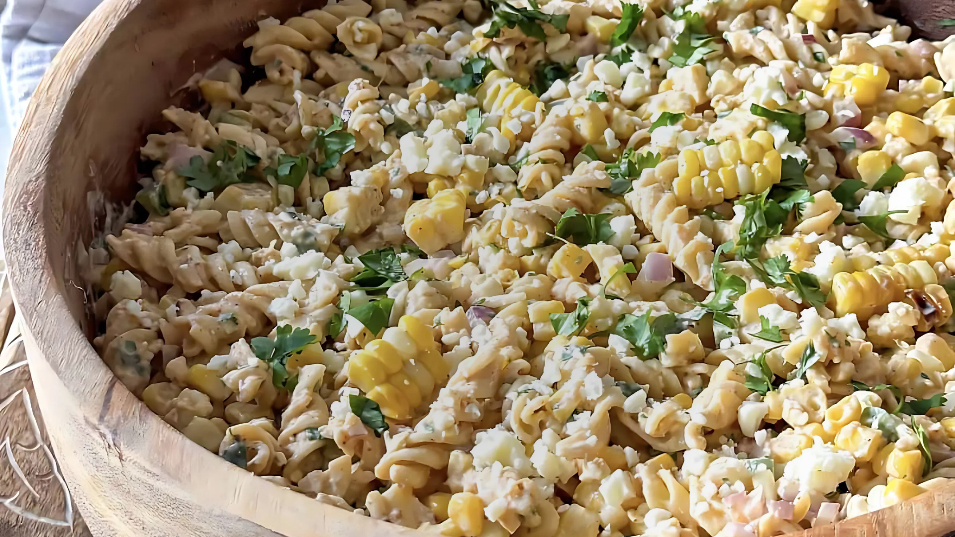 Mexican Street Corn Pasta Salad