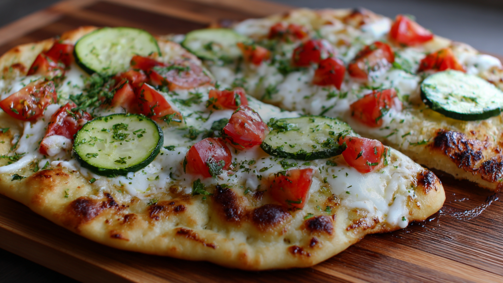 Mini Garden Pizzas