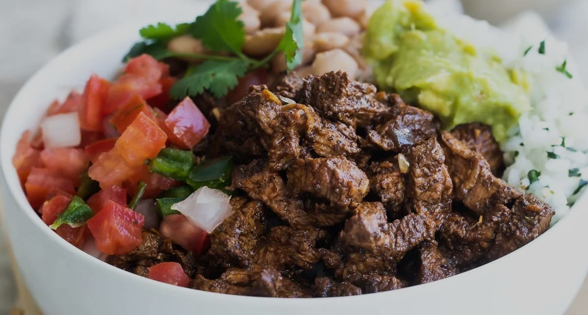 Chipotle Style Steak Rice Bowls