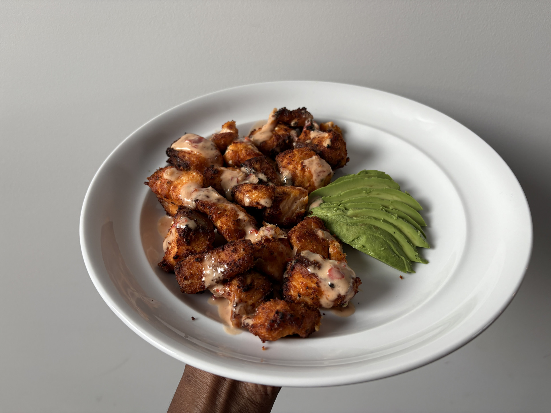 Air-fryer Salmon Bites