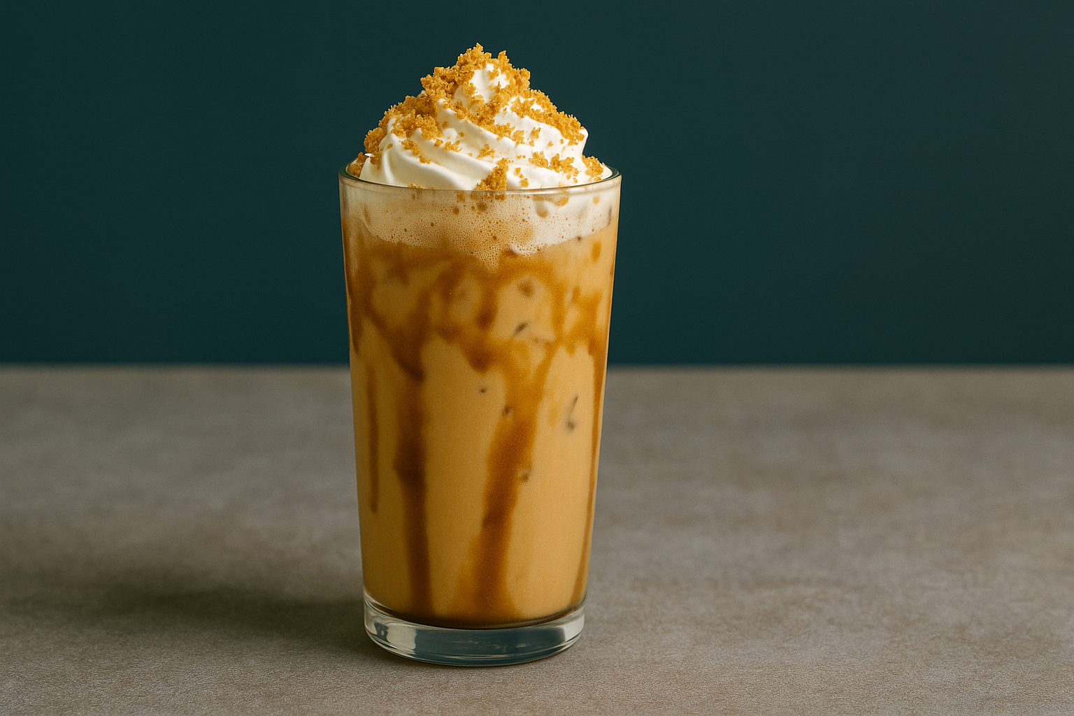 Iced Biscoff Latte