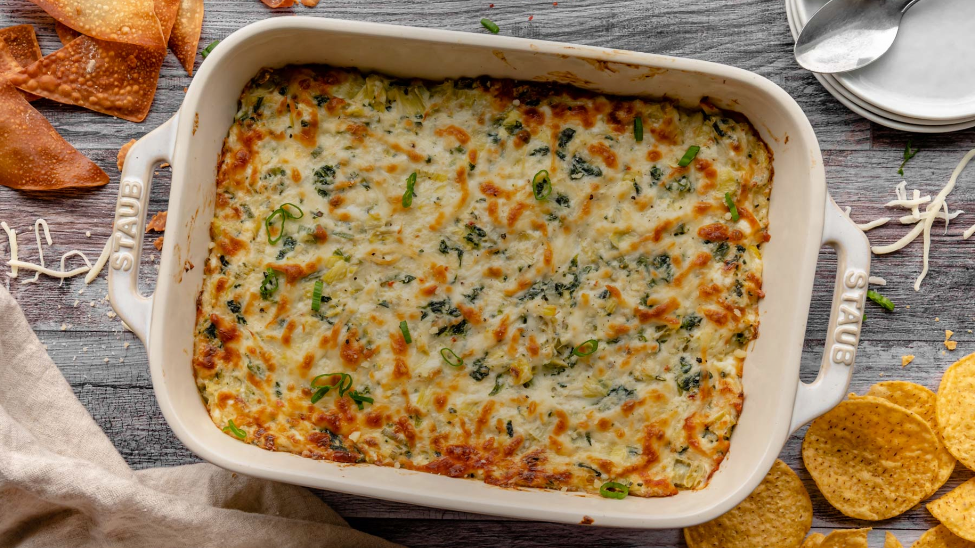 Creamy Spinach and Artichoke Crab Dip