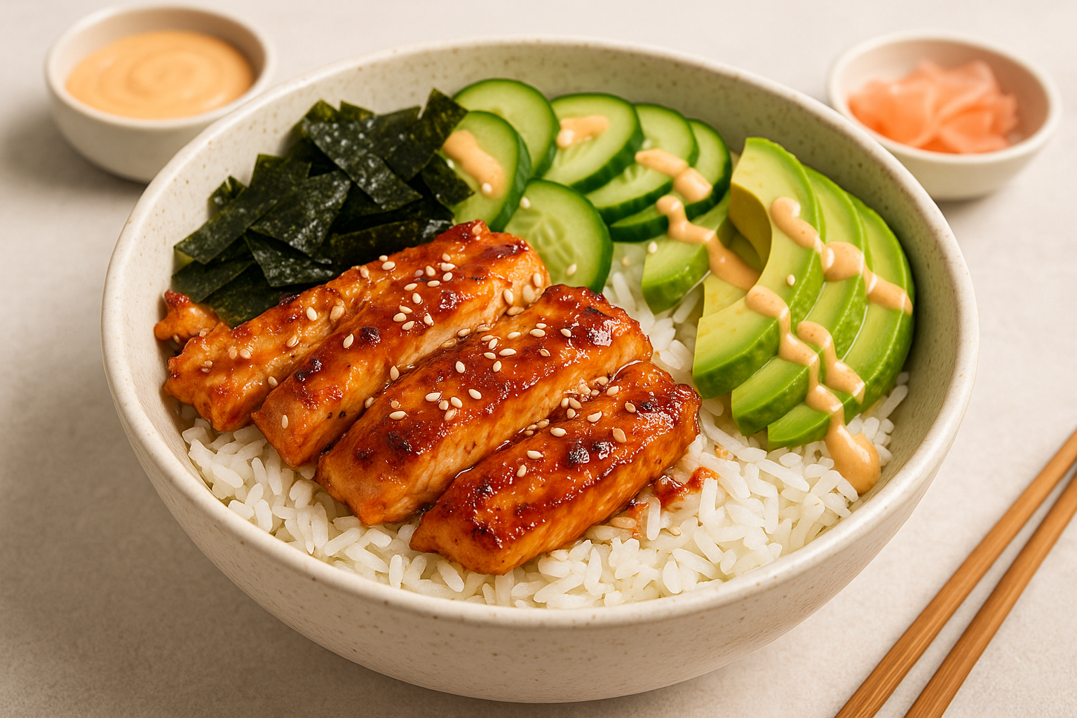 Salmon Rice Bowl 2.0