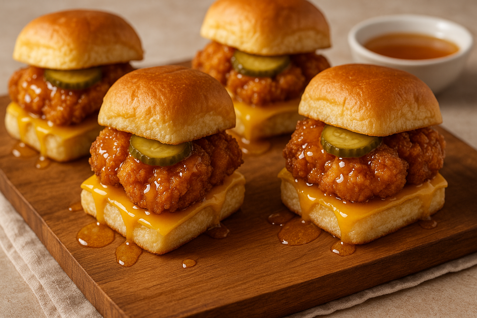 Honey Butter Chicken Sliders