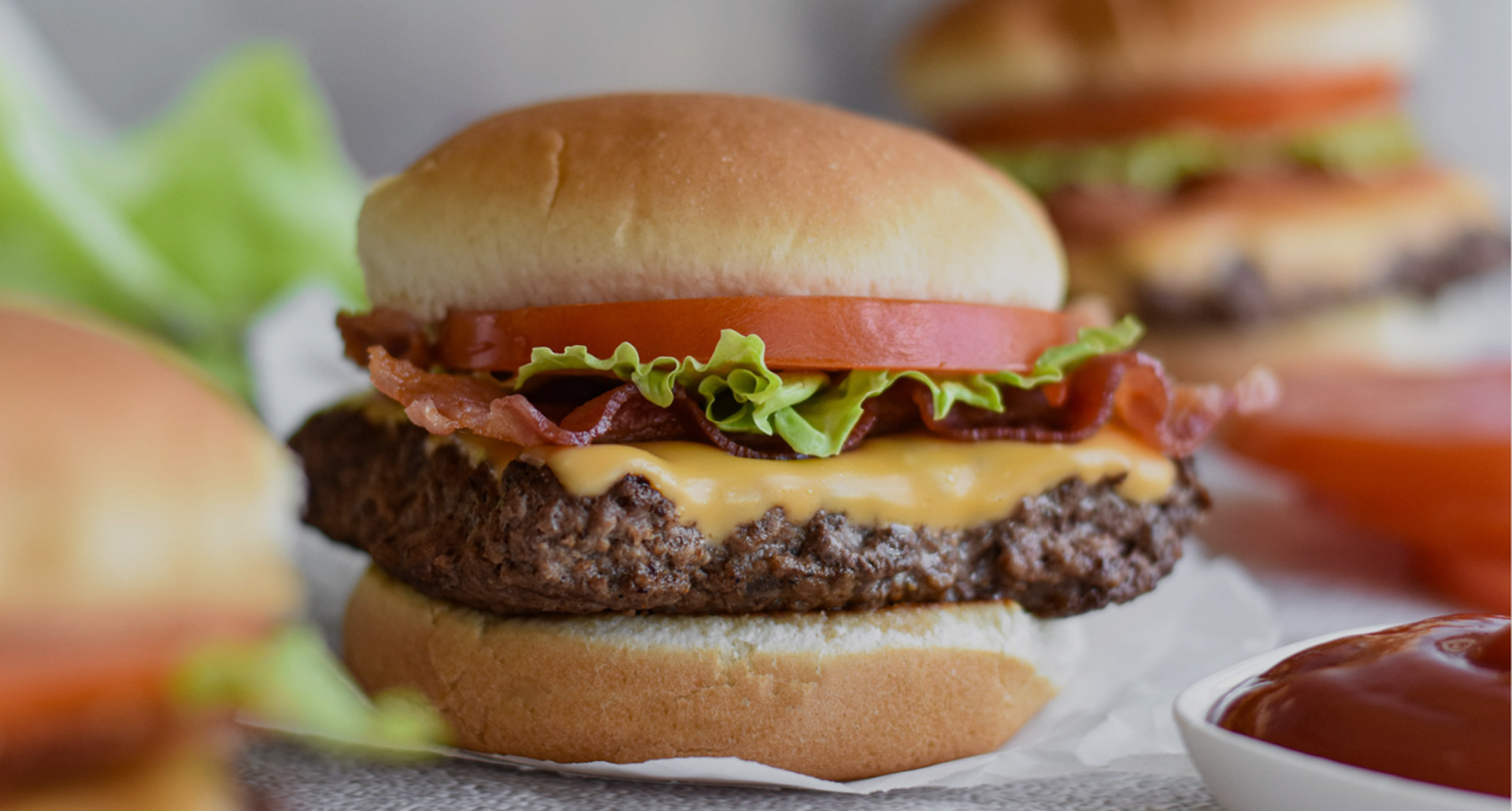 Homemade Wendy’s Junior Bacon Cheeseburger