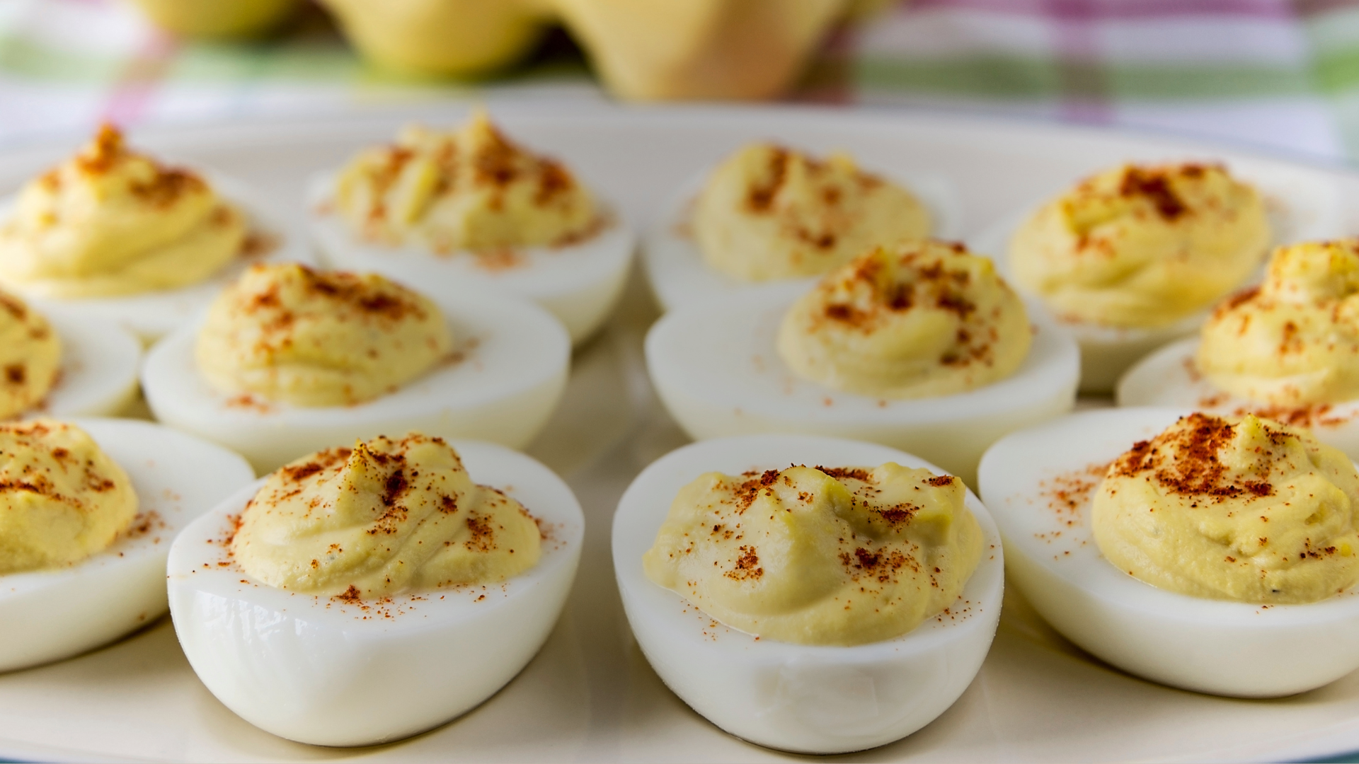 Old Bay Deviled Eggs