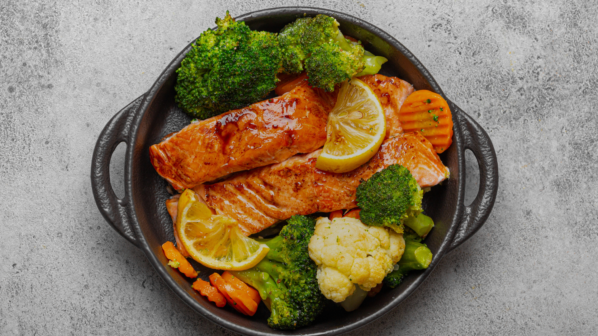 One-Pan Garlic Butter Salmon & Veggies