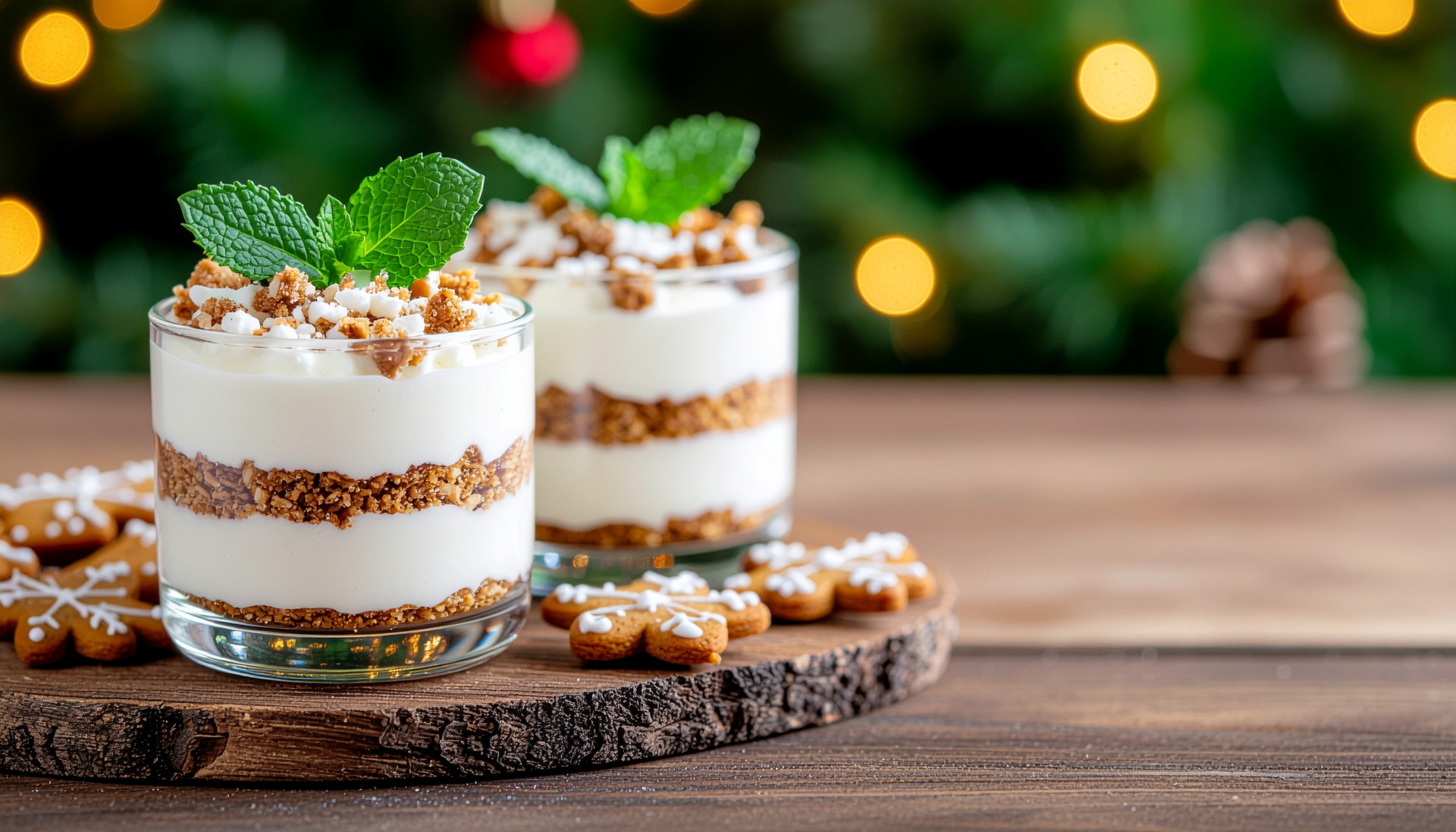 Gingerbread Yogurt Parfaits