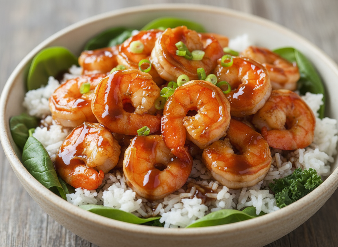 Soyaki Shrimp Bowl
