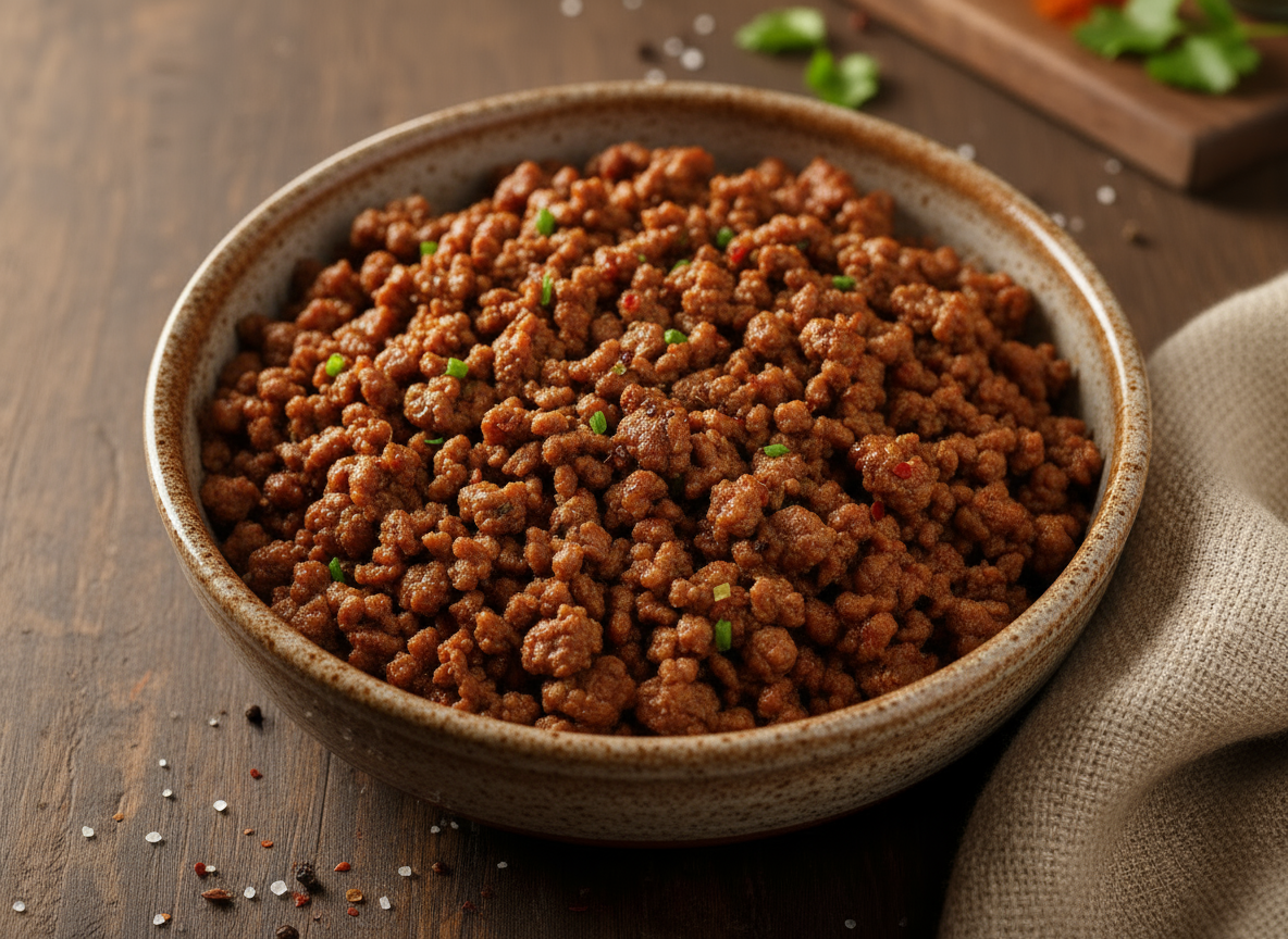 Taco-Style Ground Beef Bowl