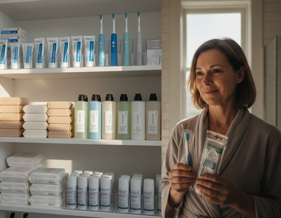 A simple, calming personal care ritual