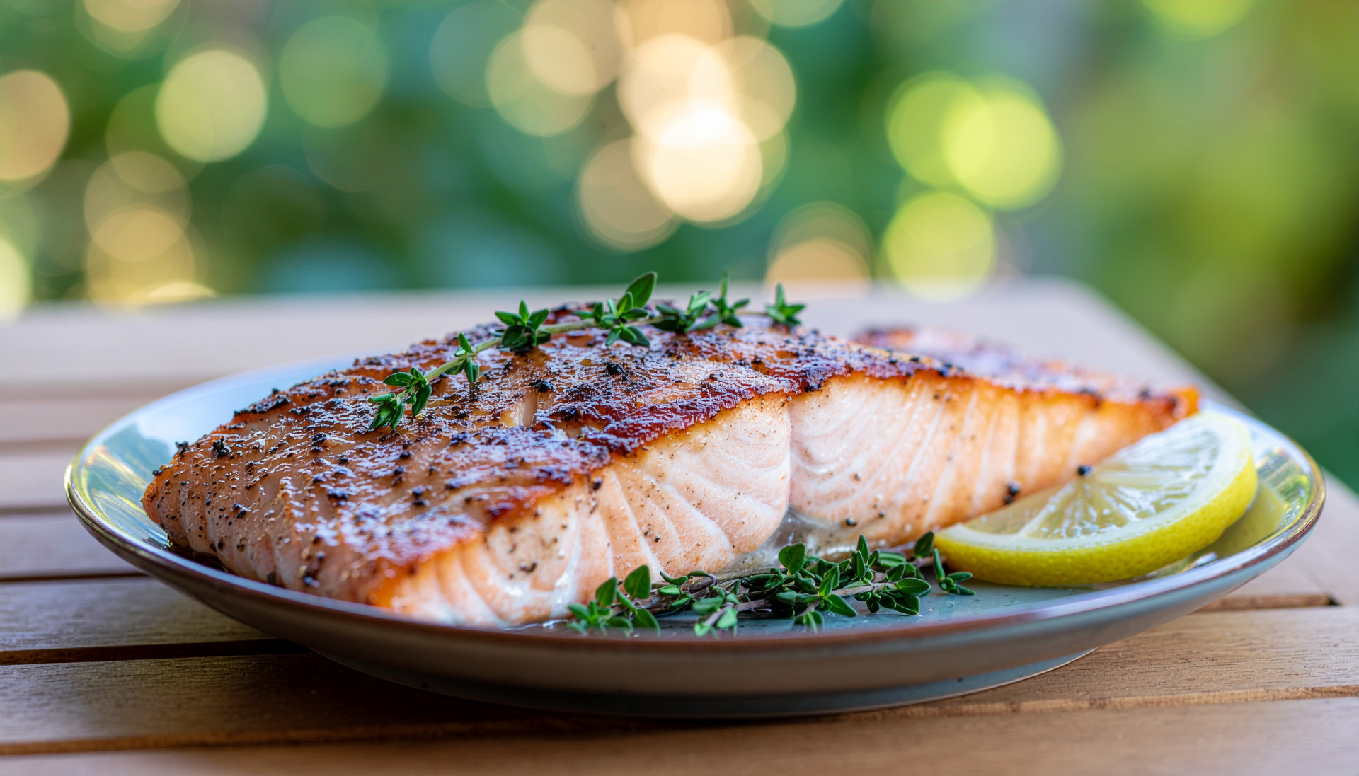 15-Minute Honey Lemon Thyme Salmon