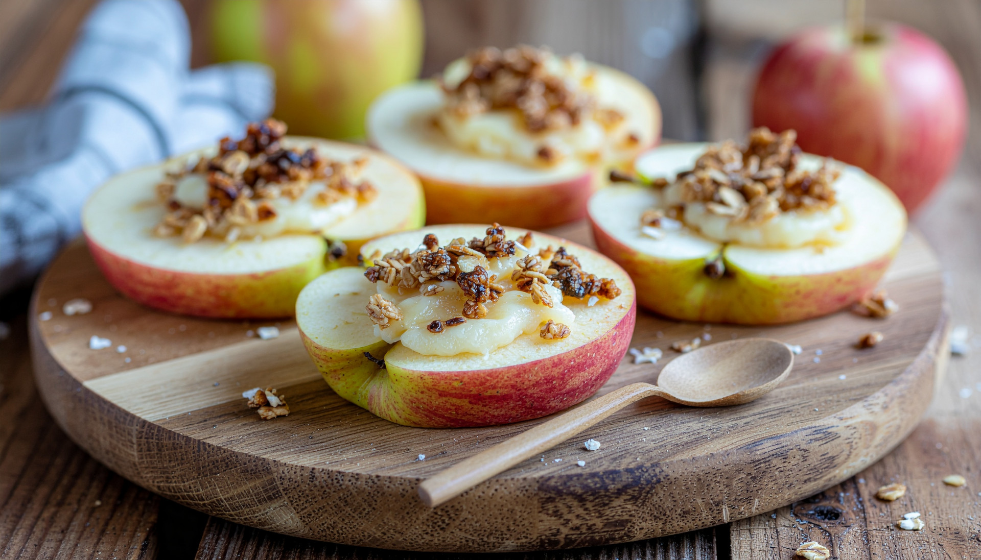Everything Bagel Apple Rounds