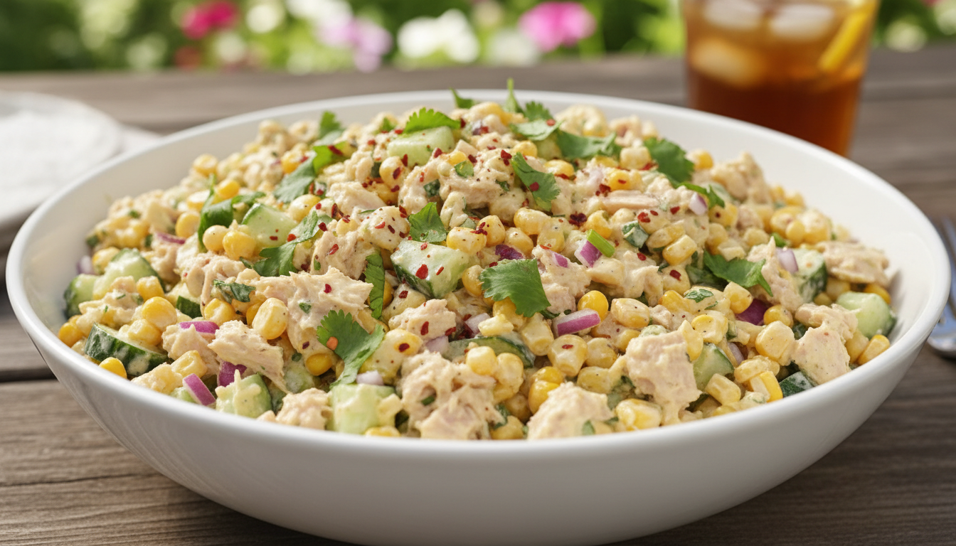 Street Corn Tuna Salad