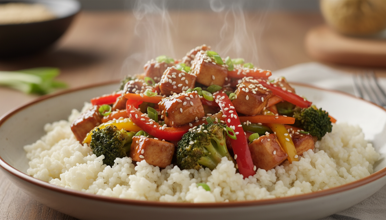 Stir Fry & Cauliflower Rice