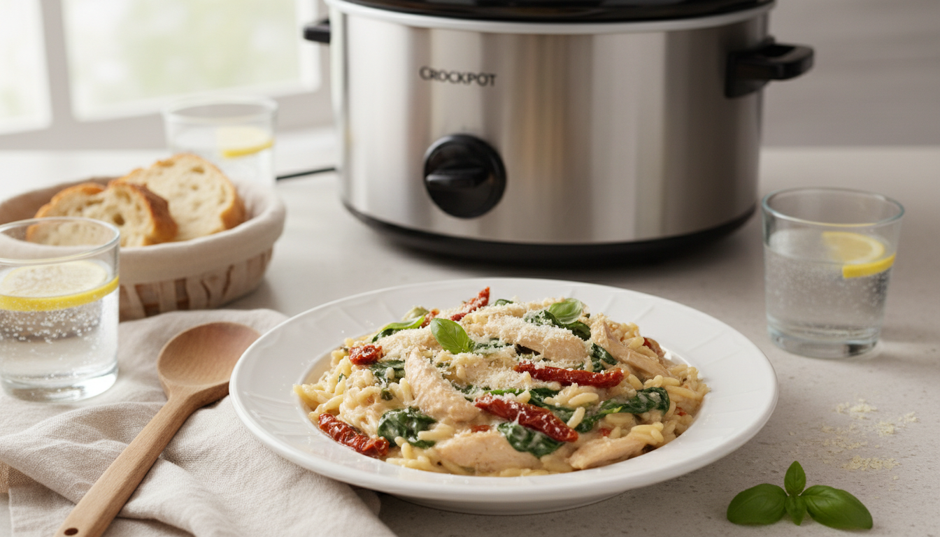Easy Kid-Friendly Crockpot Chicken Dinner