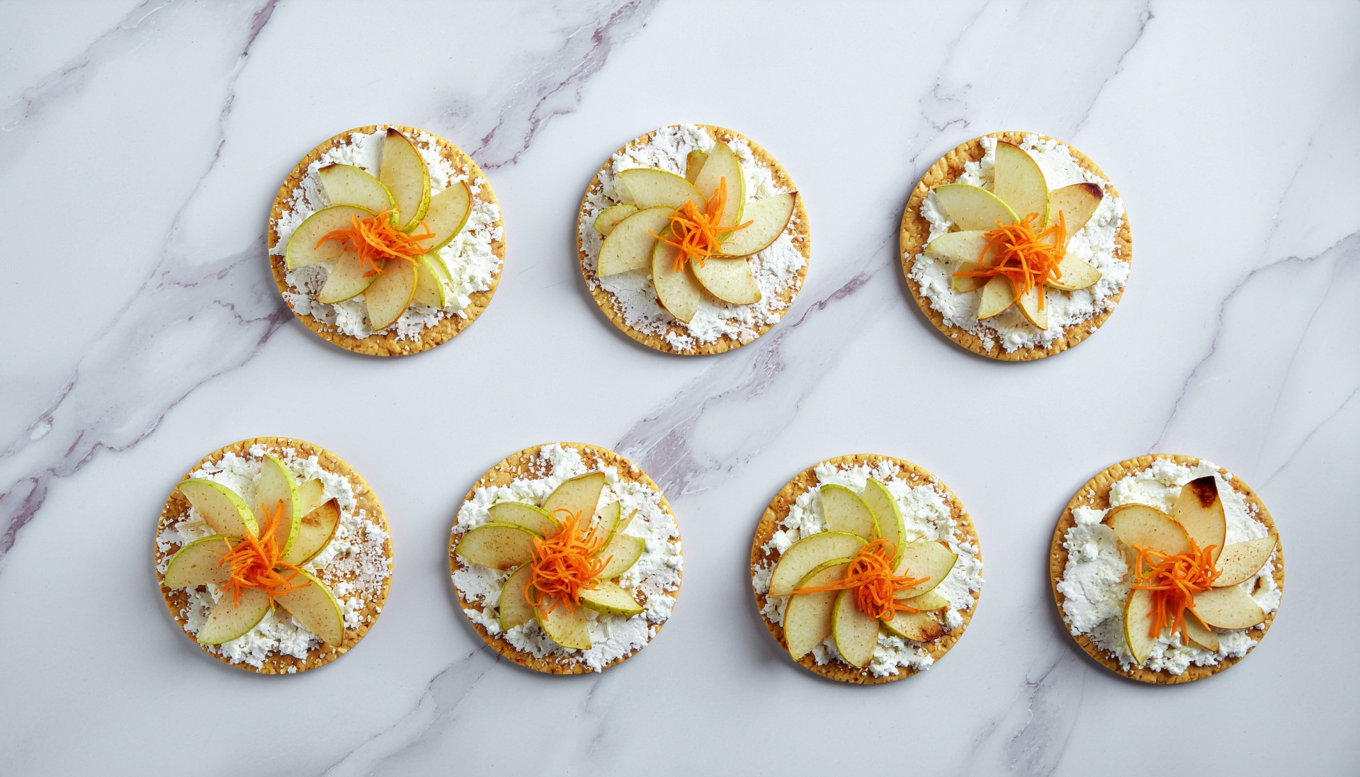 Apple & Ricotta Galette Bites